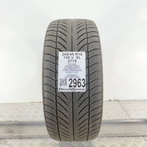 Gomma Usata 245 45 R18 XL 100V Goodyear Ultragrip 8 RunFlat Invernale