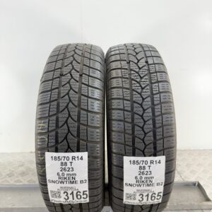 Gomme Usate 185 70 R14 88T Riken Snowtime B2 86% Invernali