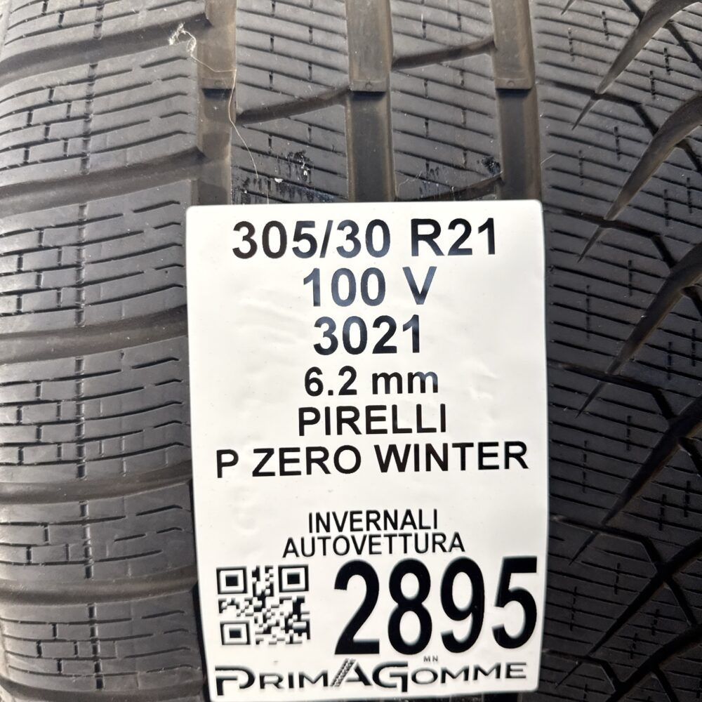 Gomma Usata 305 30 R21 100V Pirelli P Zero Winter 78% Invernale | Gomme Usate | PrimaGomme.it Gomma usata 305 30 R21 Pirelli P Zero Winter - foto 9