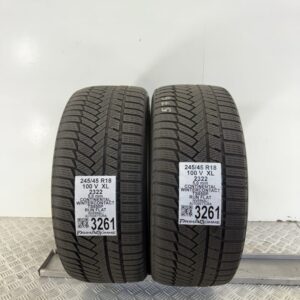 Gomme Usate 245 45 R18 XL 100V Continental WinterContact RunFlat Invernali