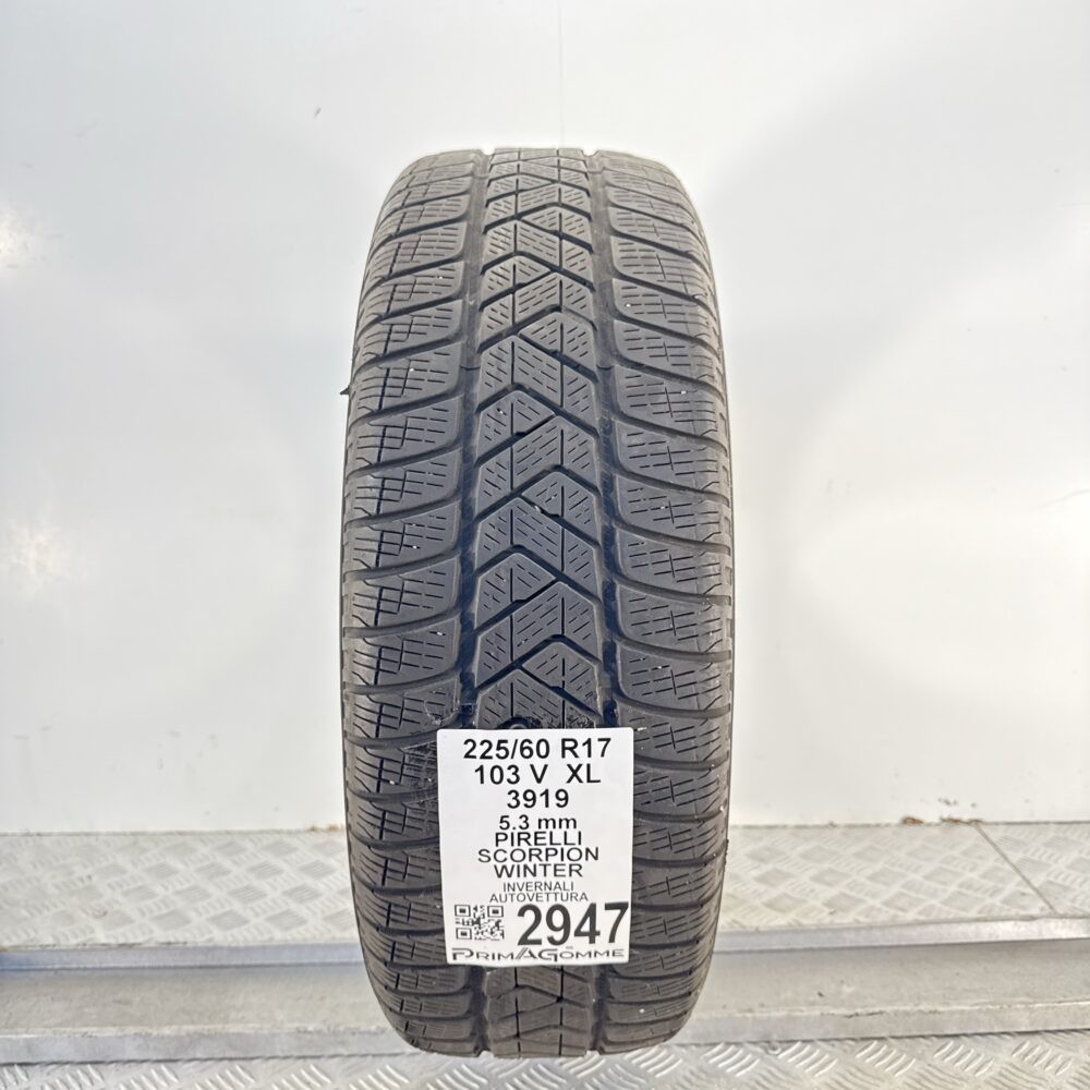 Gomma Usata 225 60 R17 XL 103V Pirelli Scorpion Winter Invernale | Gomme Usate | PrimaGomme.it Gomma usata 225 60 R17 Pirelli Scorpion Winter - foto 10