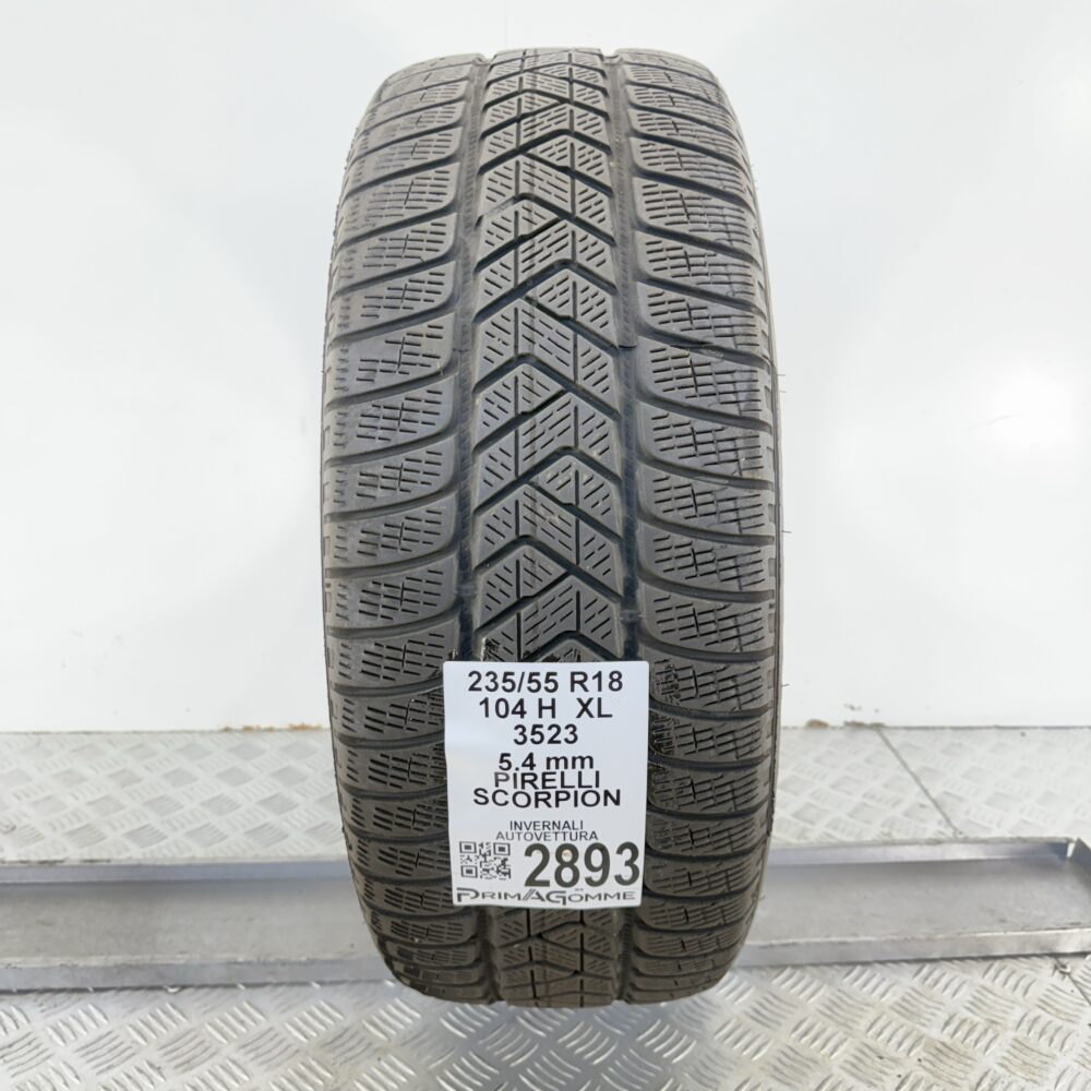 Gomma Usata 235 55 R18 XL 104H Pirelli Scorpion Invernale | Gomme Usate | PrimaGomme.it Gomma usata 235 55 R18 Pirelli Scorpion - foto 10
