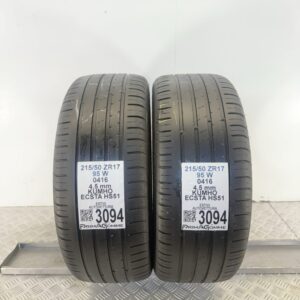 Gomma Usata 215 50 ZR17 95W Kumho Ecsta HS51 Estivo