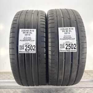 Gomme Usate 235 45 R19 XL 99W Nokian Powerproof Estive