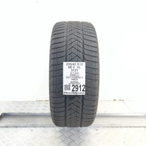 Gomma Usata 235 45 R18 XL 98V Pirelli Sottozero 3 Pncs 81% Invernale