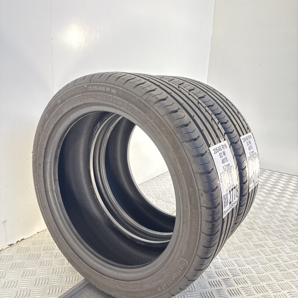 Gomme Usate 205 45 R16 83W Continental ContiPremiumContact 2 74% Estive | Gomme Usate | PrimaGomme.it Gomme usate 205 45 R16 Continental ContiPremiumContact 2 - foto 2