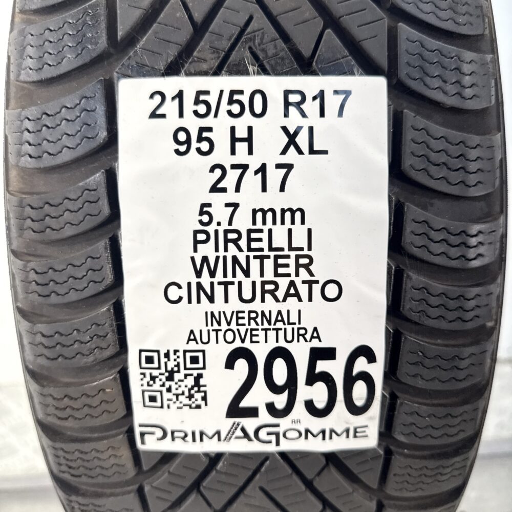 Gomma Usata 215 50 R17 XL 95H PIRELLI Winter Cinturato 71% Invernale | Gomme Usate | PrimaGomme.it Gomma usata 215 50 R17 PIRELLI Winter Cinturato - foto 9