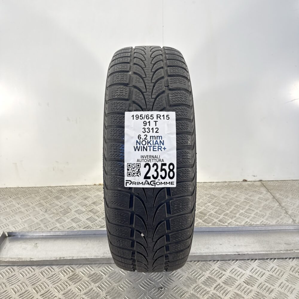 Gomma Usata 195 65 R15 91T Nokian Winter+ 78% Invernale | Gomme Usate | PrimaGomme.it Gomma usata 195 65 R15 Nokian Winter+ - foto 8