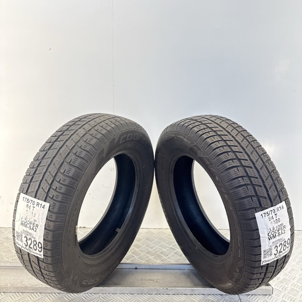 Gomme Usate 175 70 R14 84T Cooper WM-SA2 Invernali | Gomme Usate | PrimaGomme.it COOPER WM-SA2 175/70 R14 84T, dettaglio fotografico 11