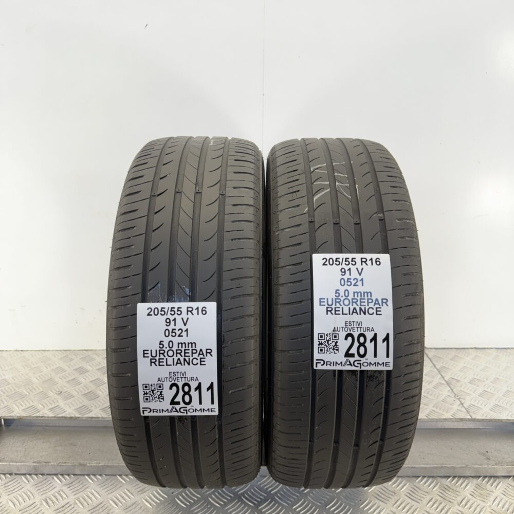 Gomme Usate 205 55 R16 91V EUROREPAR RELIANCE 71% Estive | Gomme Usate | PrimaGomme.it Gomme usate 205 55 R16 EUROREPAR RELIANCE - foto 4