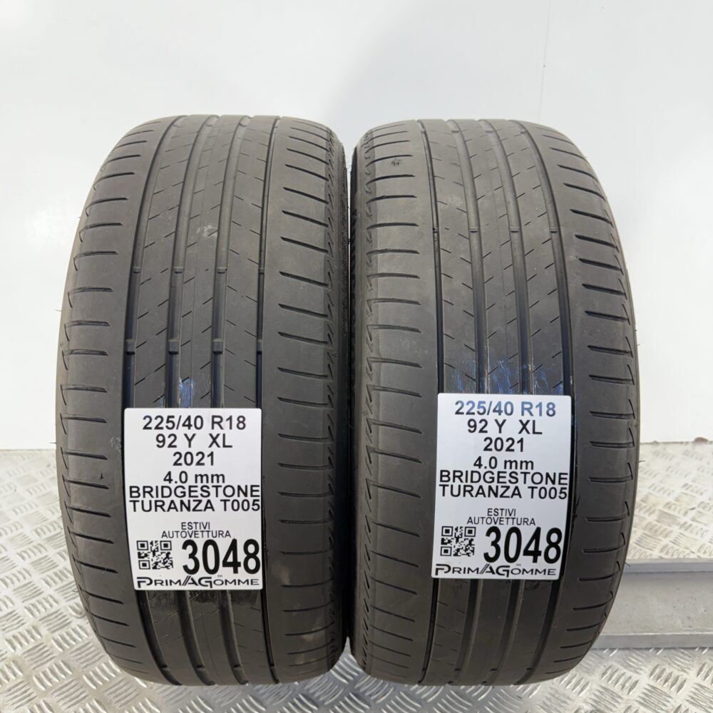 Gomme Usate 225 40 R18 XL 92Y Bridgestone Turanza T005 Estive | Gomme Usate | PrimaGomme.it Gomme usate 225 40 R18 Bridgestone Turanza T005 - foto 14