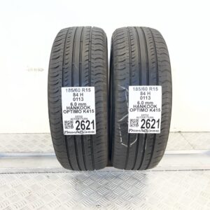Gomme Usate 185 60 R15 84H Hankook Optimo K415 86% Estive