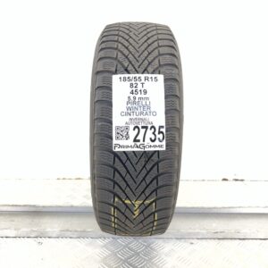 Gomma Usata 185 55 R15 82T Pirelli Winter Cinturato 74% Invernale