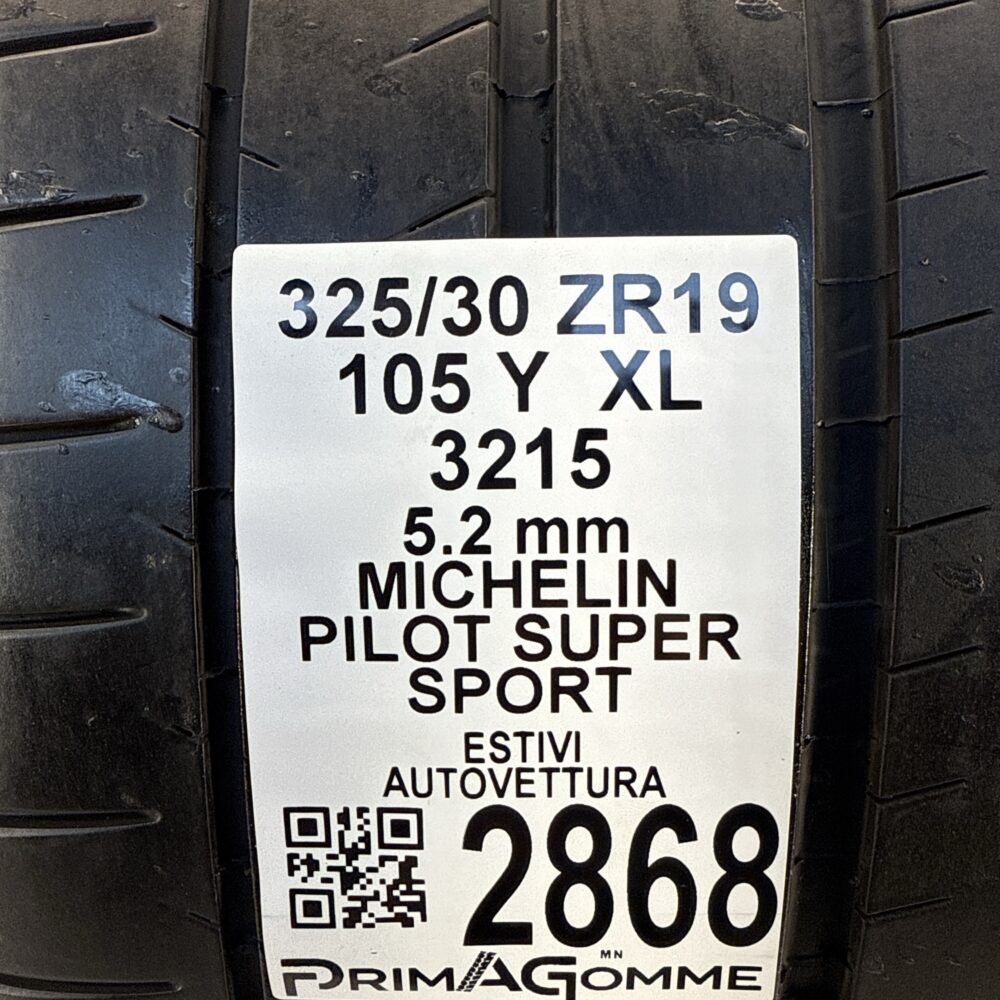 Gomme Usate 325 30 ZR19 XL 105Y Michelin Pilot Super Sport 74% Estive | Gomme Usate | PrimaGomme.it Gomme usate 325 30 ZR19 Michelin Pilot Super Sport - foto 10