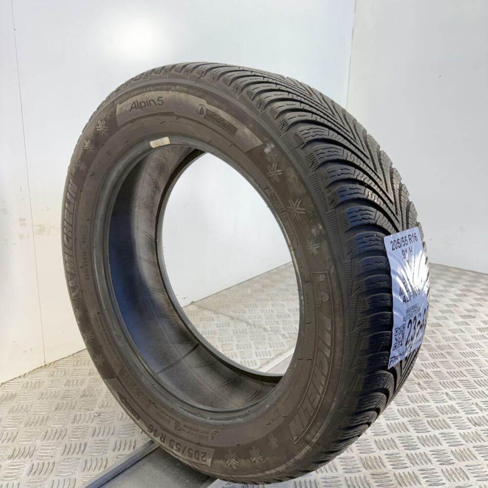 Gomma Usata 205 55 R16 91H Michelin Alpin 5 Invernale | Gomme Usate | PrimaGomme.it Gomma usata 205 55 R16 Michelin Alpin 5 - foto 4