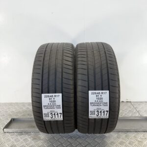 Gomme Usate 225 45 R17 91Y Bridgestone Turanza T005 Estive