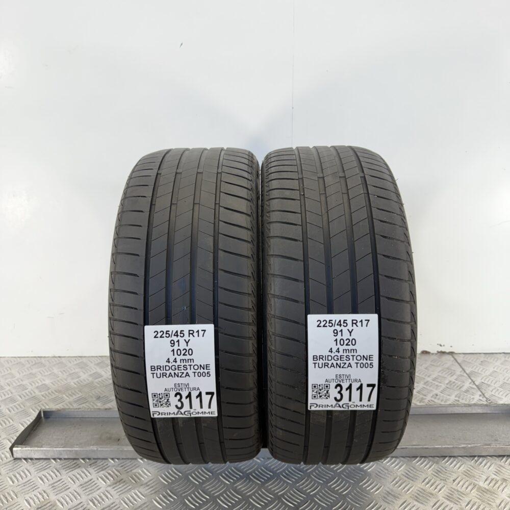 Gomme Usate 225 45 R17 91Y Bridgestone Turanza T005 Estive | Gomme Usate | PrimaGomme.it Gomme usate 225 45 R17 Bridgestone Turanza T005 - foto 11