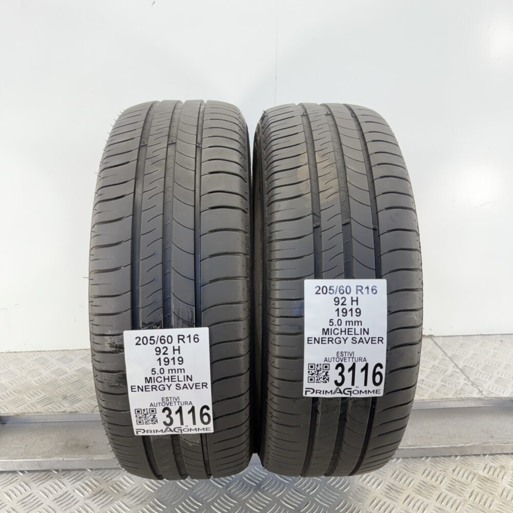 Gomme Usate 205 60 R16 92H Michelin Energy Saver 71% Estive | Gomme Usate | PrimaGomme.it Gomme usate 205 60 R16 Michelin Energy Saver - foto 4