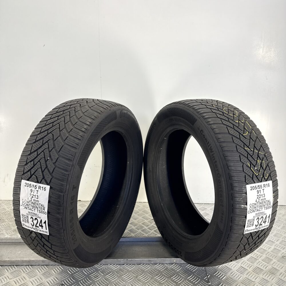 Gomme Usate 205 55 R16 91T Continental ContiWinterContact TS850 Invernali | Gomme Usate | PrimaGomme.it Gomme usate 205 55 R16 Continental ContiWinterContact TS850 - foto 6