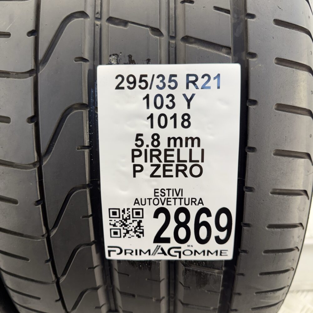 Gomme Usate 295 35 R21 103Y Pirelli P Zero 83% Estive | Gomme Usate | PrimaGomme.it Gomme usate 295 35 R21 Pirelli P Zero - foto 12