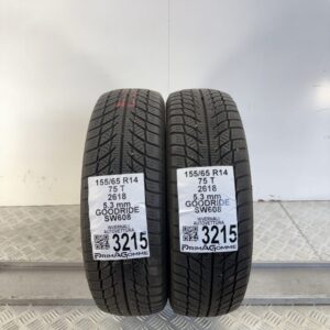 Gomme Usate 155 65 R14 75T Goodride SW608 76% Invernali