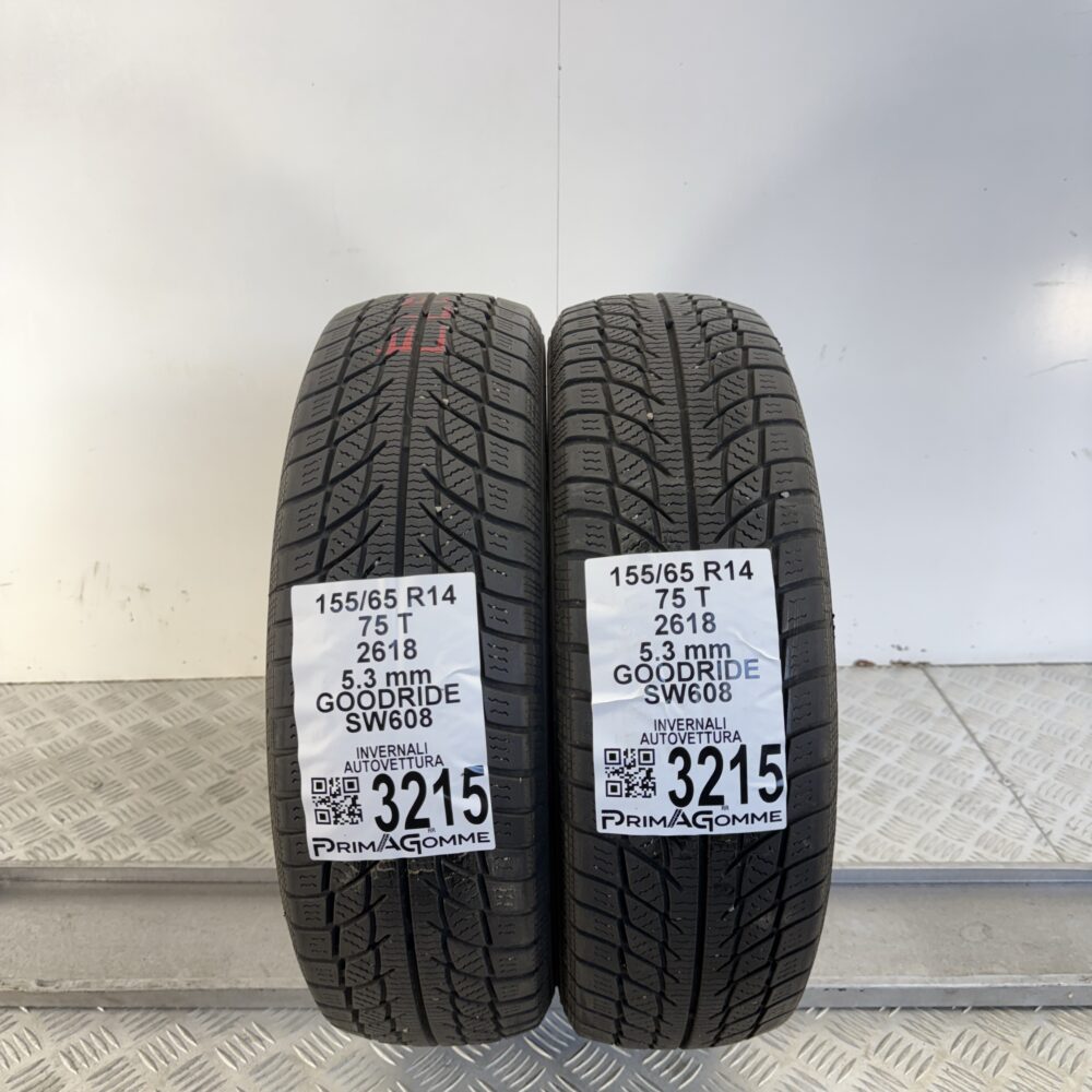 Gomme Usate 155 65 R14 75T Goodride SW608 76% Invernali | Gomme Usate | PrimaGomme.it Gomme usate 155 65 R14 Goodride SW608 - foto 9