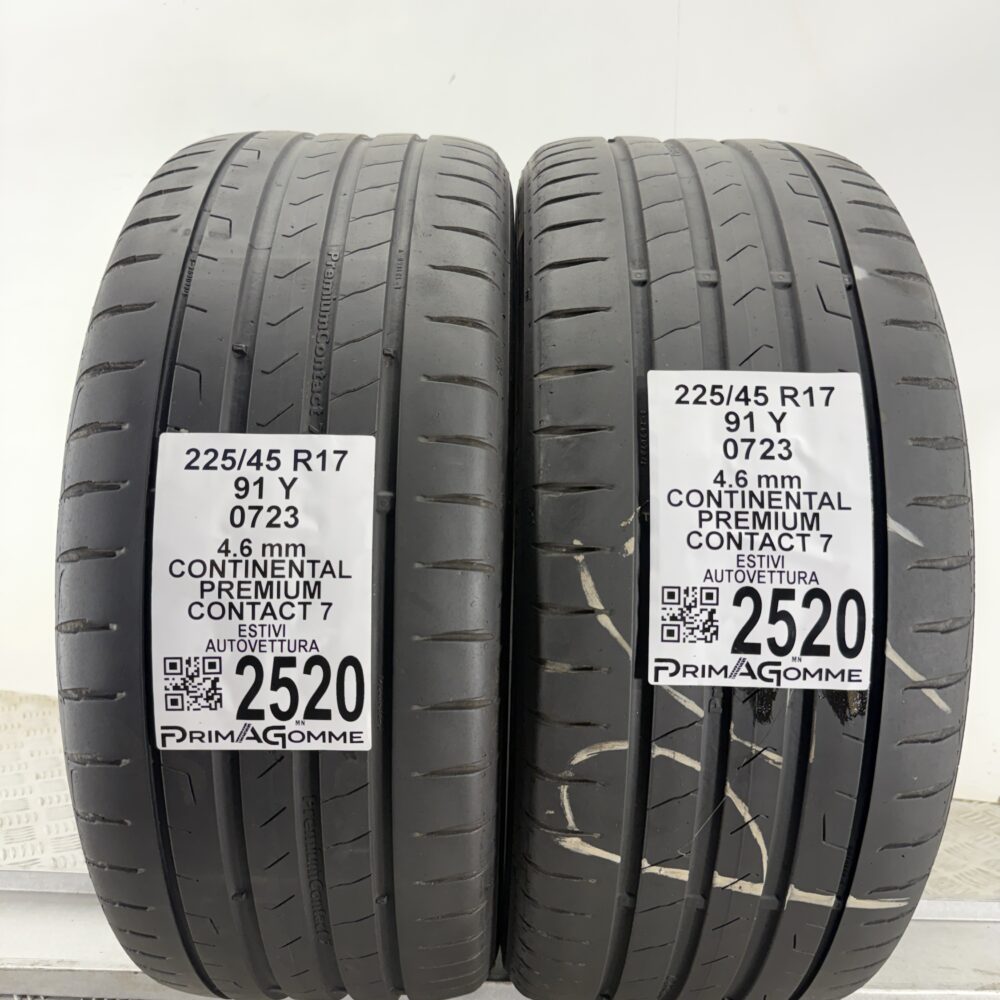 Gomme Usate 225 45 R17 91Y Continental Premium Contact 7 Estive | Gomme Usate | PrimaGomme.it Gomme usate 225 45 R17 Continental Premium Contact 7 - foto 10