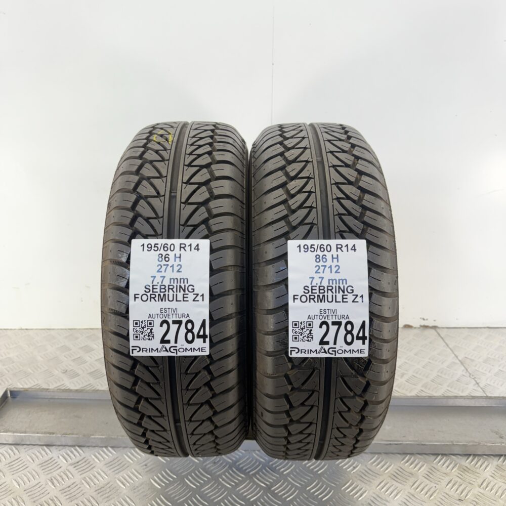 Gomme Usate 195 60 R14 86H Sebring Formule Z1 100% Estive | Gomme Usate | PrimaGomme.it Gomme usate 195 60 R14 Sebring Formule Z1 - foto 7