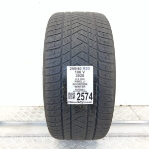 Gomma Usata 295 40 R20 106V PIRELLI Scorpion Winter Invernale