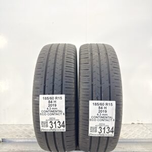 Gomme Usate 185 60 R15 84H Continental Eco Contact 6 Estive