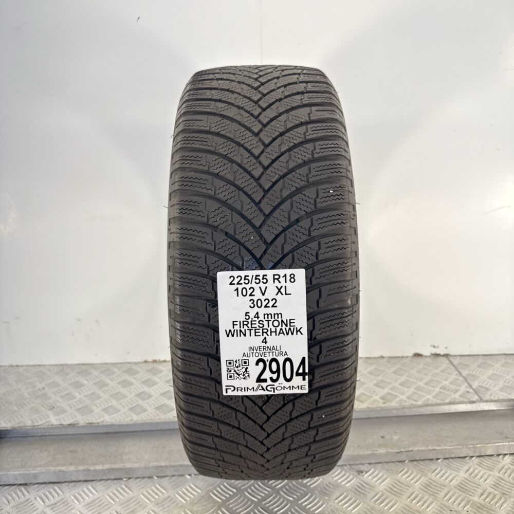 Gomma Usata 225 55 R18 XL 102V Firestone Winterhawk 4 Invernale | Gomme Usate | PrimaGomme.it Gomma usata 225 55 R18 Firestone Winterhawk 4 - foto 10