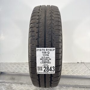 Gomma Usata 215 70 R15C 109Q Michelin Agilis Camping CP 94% Estivo