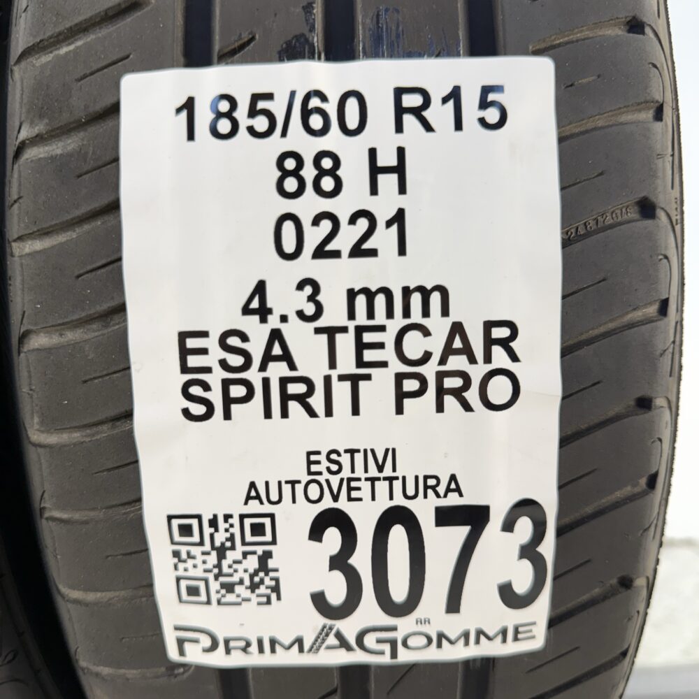 Gomme Usate 185 60 R15 88H Esa Tecar Spirit Pro Estive | Gomme Usate | PrimaGomme.it Gomme usate 185 60 R15 Esa Tecar Spirit Pro - foto 10