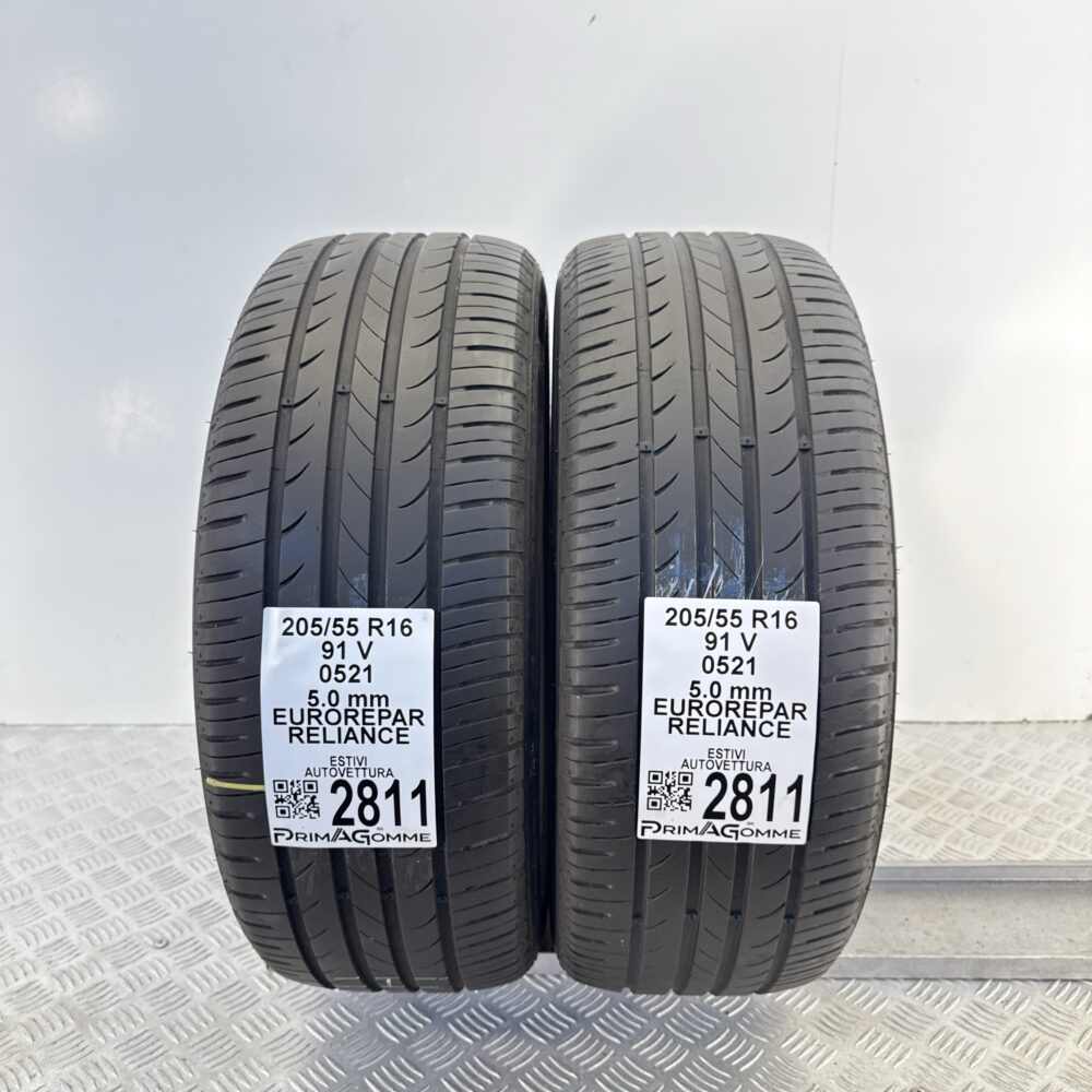 Gomme Usate 205 55 R16 91V EUROREPAR RELIANCE 71% Estive | Gomme Usate | PrimaGomme.it Gomme usate 205 55 R16 EUROREPAR RELIANCE - foto 11