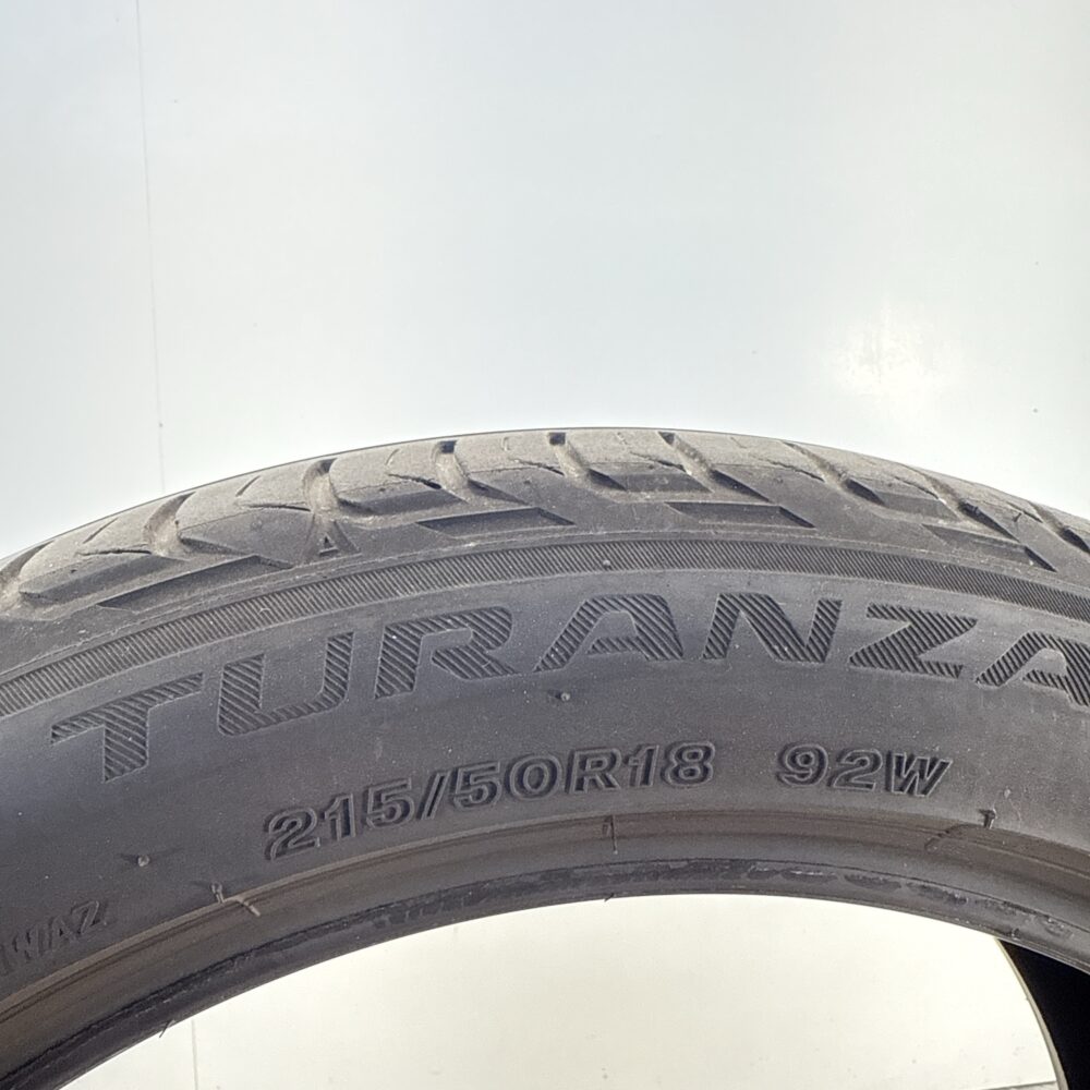 Gomme Usate 215 50 R18 92W Bridgestone Turanza T001 Estive | Gomme Usate | PrimaGomme.it Gomme usate 215 50 R18 Bridgestone Turanza T001