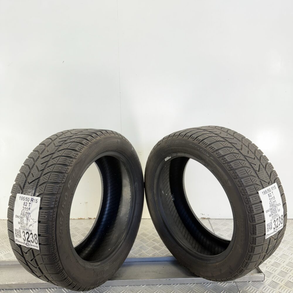 Gomme Usate 195 50 R15 82T Pirelli Snowcontrol Serie 3 Winter 190 71% Invernali | Gomme Usate | PrimaGomme.it Gomme usate 195 50 R15 Pirelli Snowcontrol Serie 3 Winter 190 - foto 6