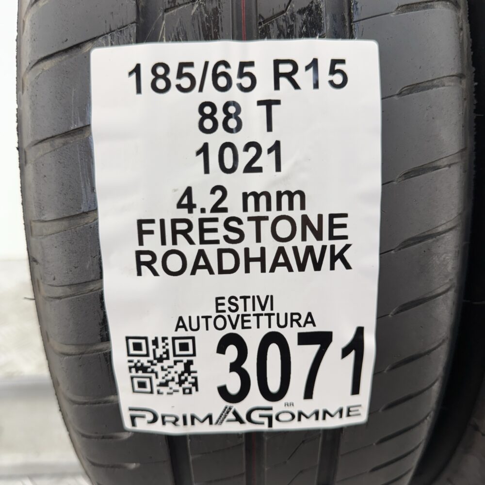 Gomme Usate 185 65 R15 88T Firestone Roadhawk Estive | Gomme Usate | PrimaGomme.it Gomme usate 185 65 R15 Firestone Roadhawk - foto 10