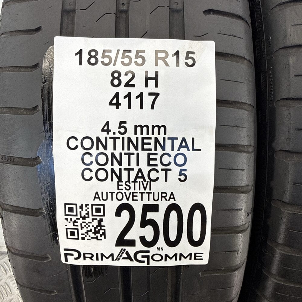 Gomme Usate 185 55 R15 82H Continental Conti Eco Contact 5 Estive | Gomme Usate | PrimaGomme.it Gomme usate 185 55 R15 Continental Conti Eco Contact 5 - foto 9