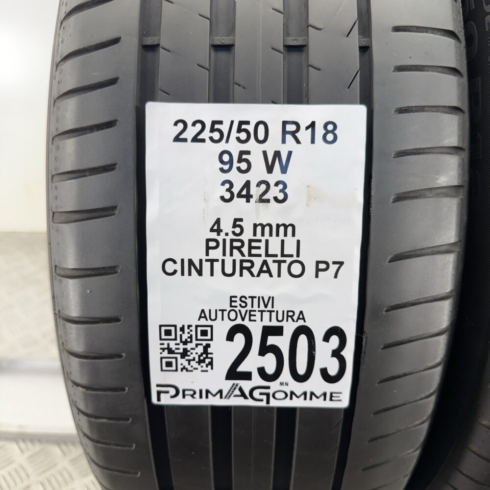 Gomme Usate 225 50 R18 95W Pirelli Cinturato P7 Estive | Gomme Usate | PrimaGomme.it Gomme usate 225 50 R18 Pirelli Cinturato P7 - foto 12