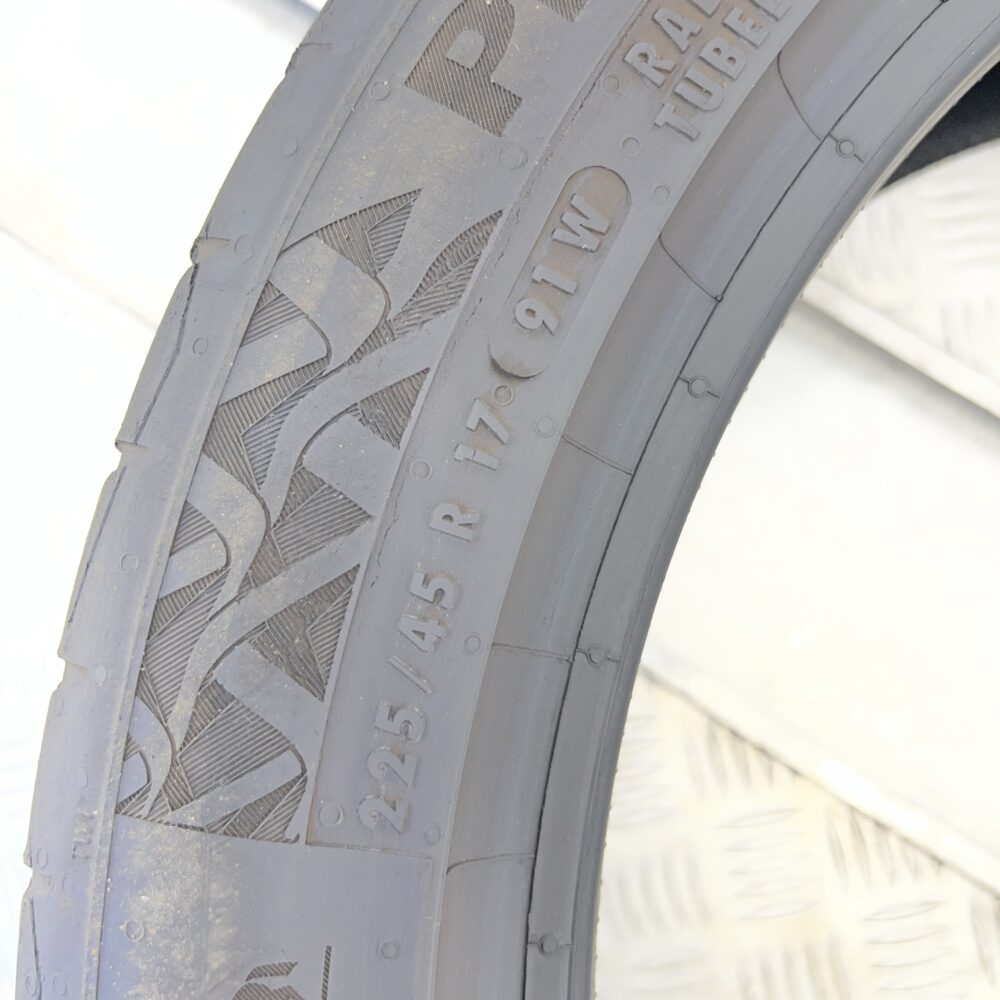 Gomma Usata 225 45 R17 91W Continental Premium Contact 7 Estivo | Gomme Usate | PrimaGomme.it Gomma usata 225 45 R17 Continental Premium Contact 7 - foto 3