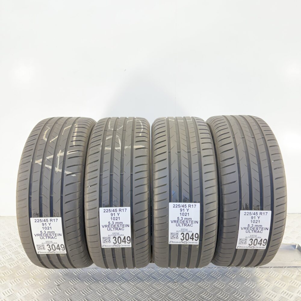 Gomme Usate 225 45 R17 91Y Vredestein Ultrac 76% Estive | Gomme Usate | PrimaGomme.it Gomme usate 225 45 R17 Vredestein Ultrac - foto 16
