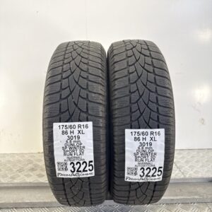 Gomme Usate 175 60 R16 XL 86H Dunlop SP Winter Sport 3D RunFlat 97% Invernali