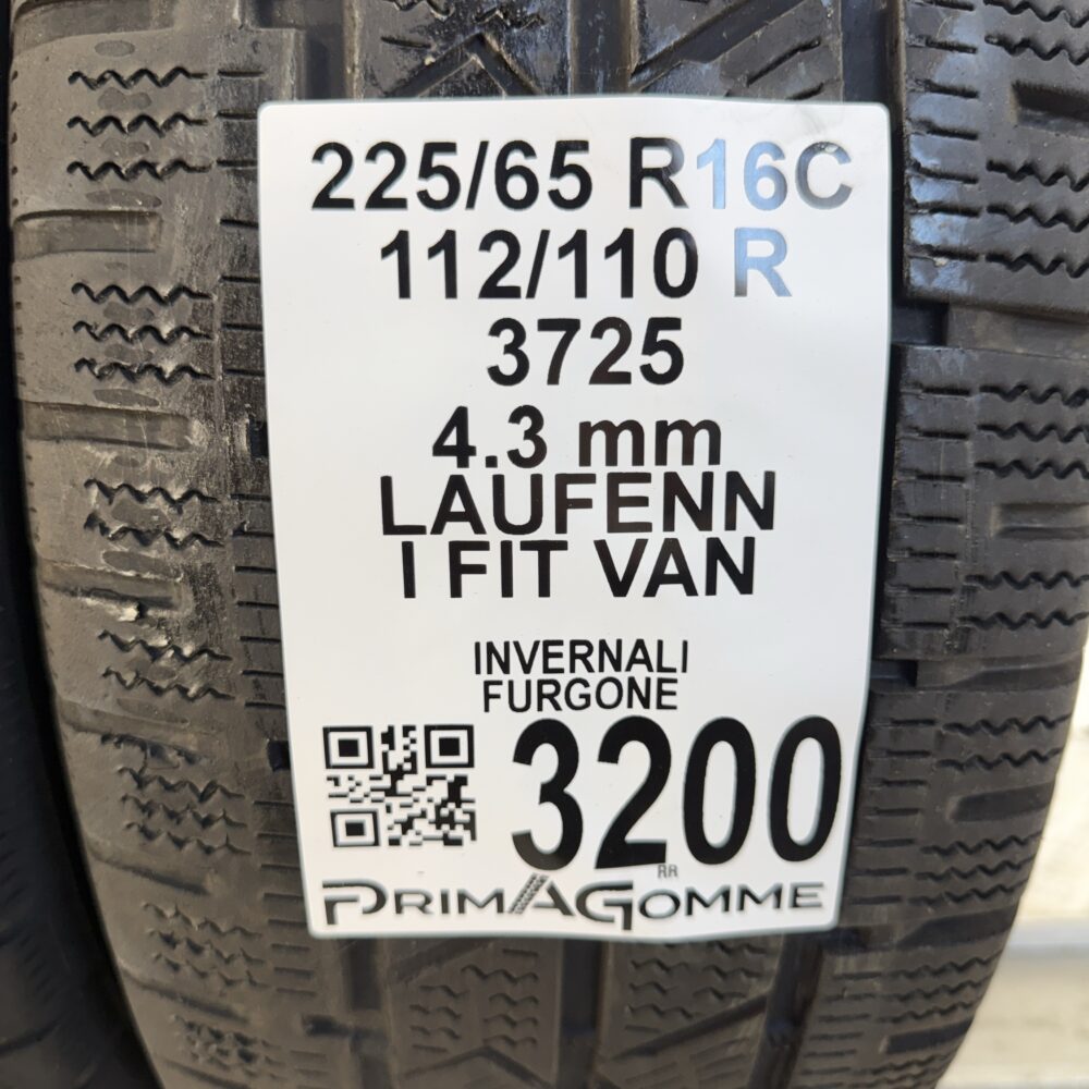 Gomme Usate 225 65 R16C 112/110R Laufenn I Fit Van Invernali | Gomme Usate | PrimaGomme.it Gomme usate 225 65 R16C Laufenn I Fit Van - foto 9