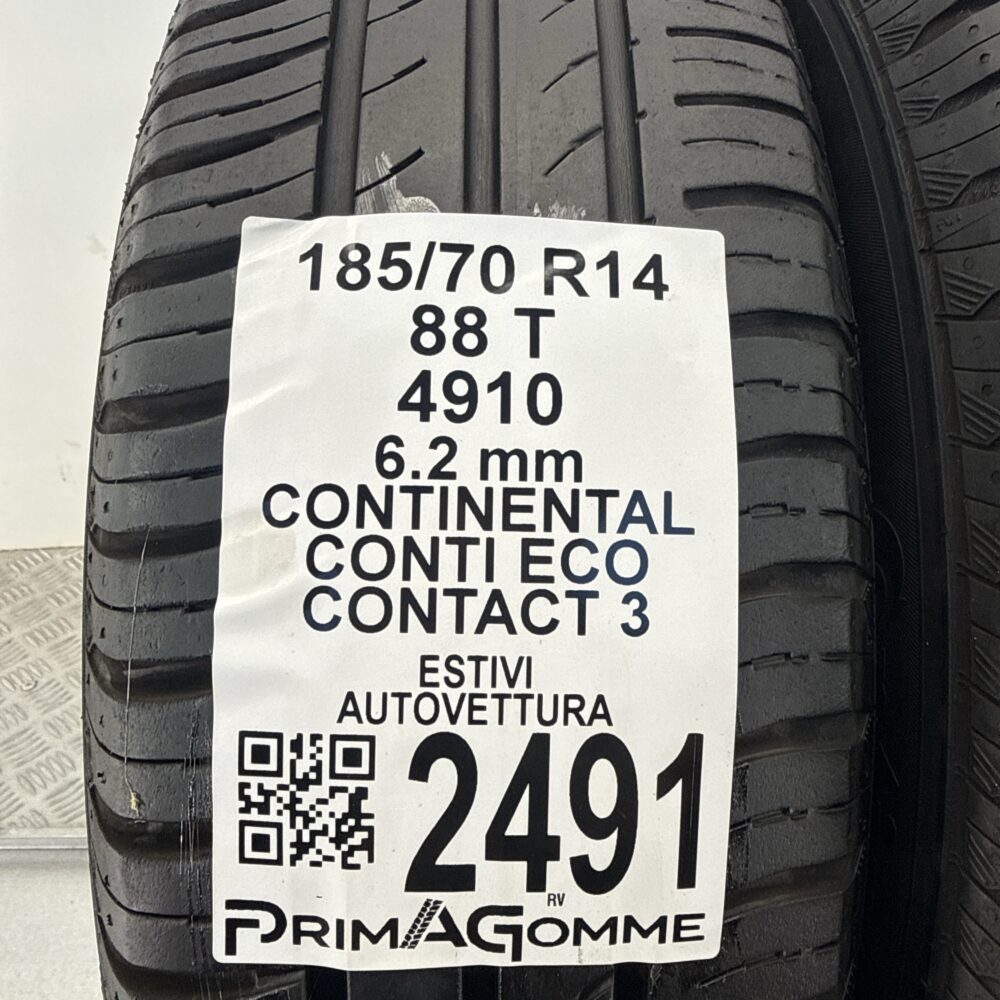 Gomme Usate 185 70 R14 88T Continental Conti Eco Contact 3 89% Estive | Gomme Usate | PrimaGomme.it Gomme usate 185 70 R14 Continental Conti Eco Contact 3 - foto 10