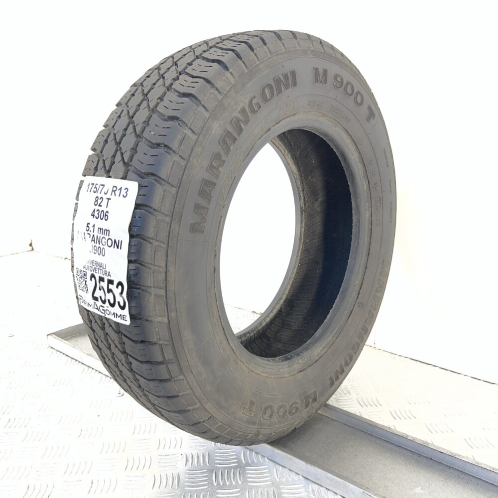 Gomma Usata 175 70 R13 82T MARANGONI M900 Invernale | Gomme Usate | PrimaGomme.it Gomma usata 175 70 R13 MARANGONI M900 - foto 2