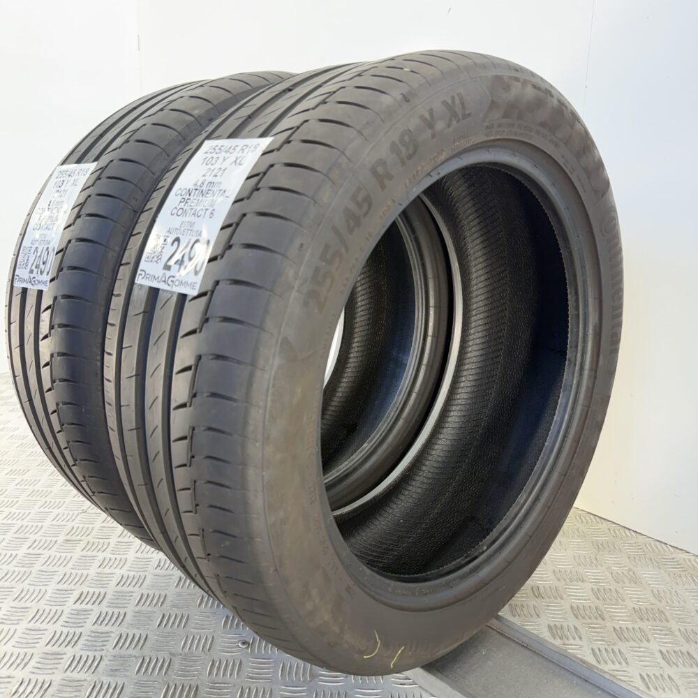 Gomme Usate 255 45 R18 XL 103Y Continental Premium Contact 6 Estive | Gomme Usate | PrimaGomme.it Gomme usate 255 45 R18 Continental Premium Contact 6 - foto 7
