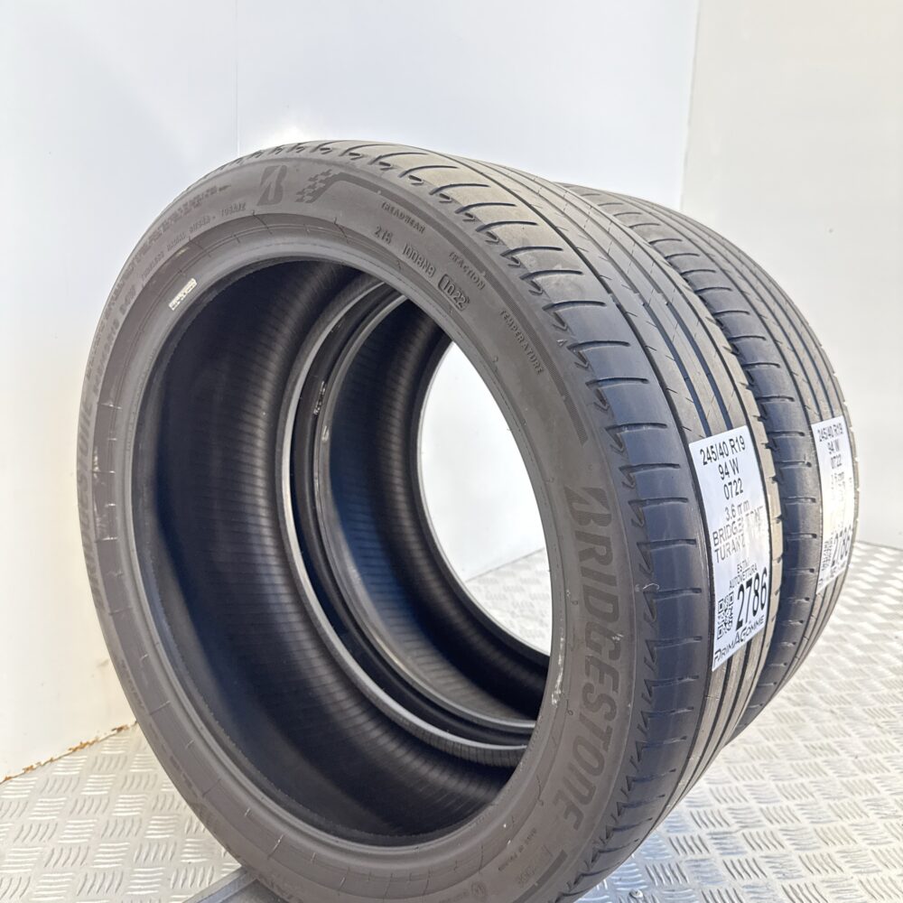 Gomme Usate 245 40 R19 94W Bridgestone Turanza T005 Estive | Gomme Usate | PrimaGomme.it Gomme usate 245 40 R19 Bridgestone Turanza T005 - foto 5