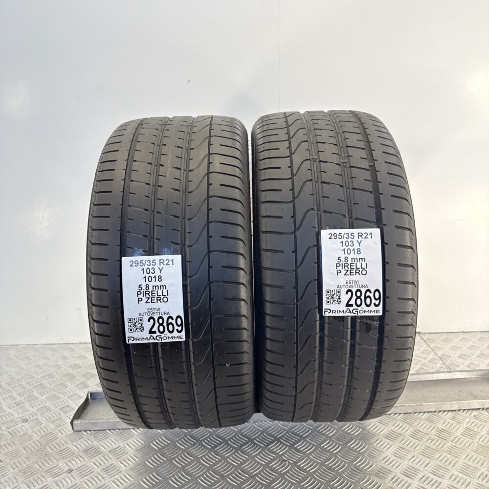 Gomme Usate 295 35 R21 103Y Pirelli P Zero 83% Estive | Gomme Usate | PrimaGomme.it Gomme usate 295 35 R21 Pirelli P Zero - foto 13
