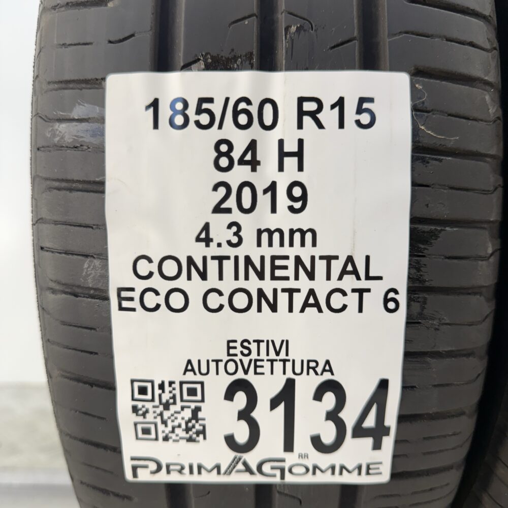 Gomme Usate 185 60 R15 84H Continental Eco Contact 6 Estive | Gomme Usate | PrimaGomme.it Gomme usate 185 60 R15 Continental Eco Contact 6 - foto 10