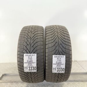 Gomme Usate 225 45 R17 91H Kumho Wintercraft WP52 96% Invernali